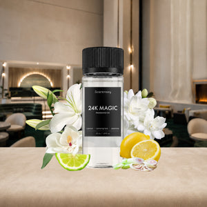 24K Magic fragrance oil bottle