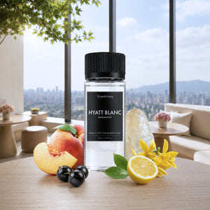 Hyatt Blanc fragrance oil bottle