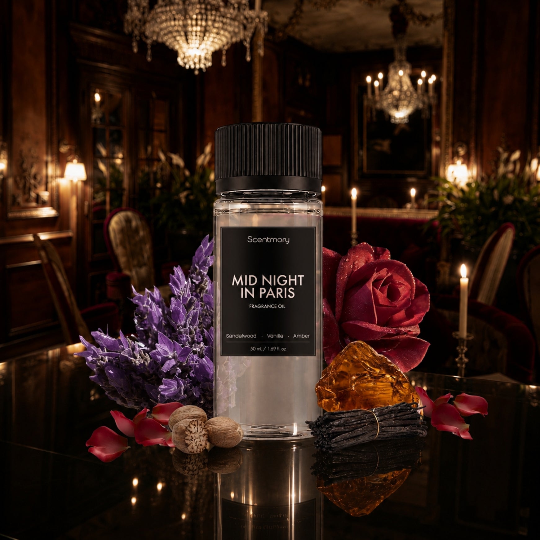 Mid night in Paris fragrance oil bottle