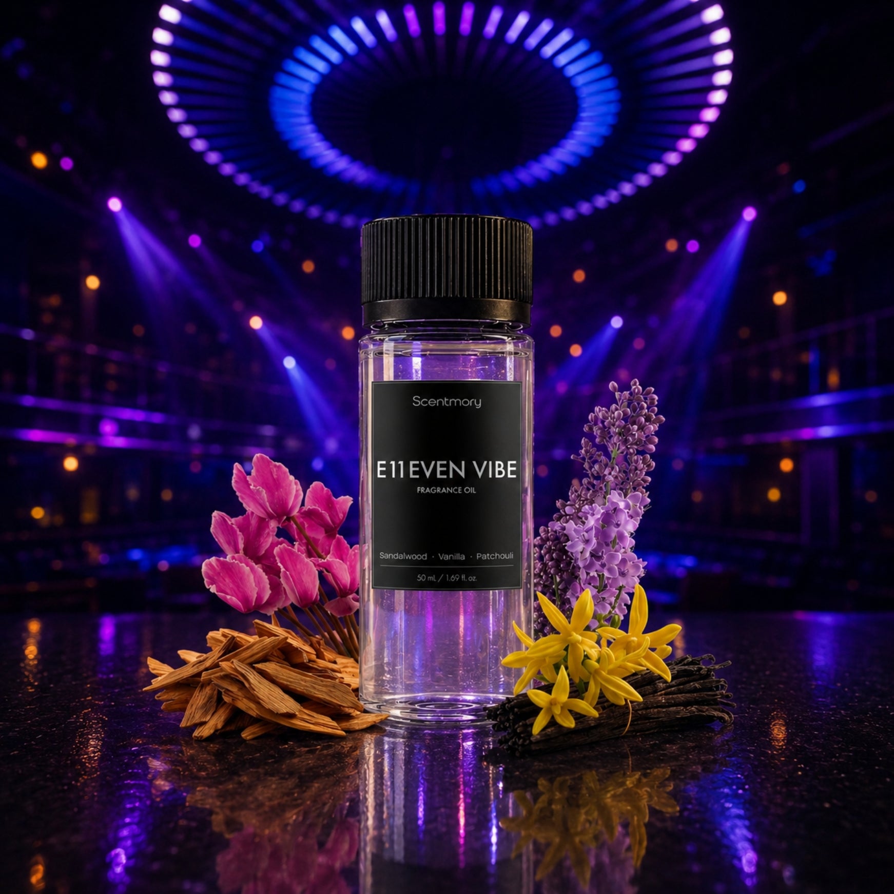 E11EVEN Vibe fragrance oil bottle