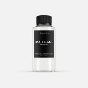Hyatt Blanc fragrance oil bottle