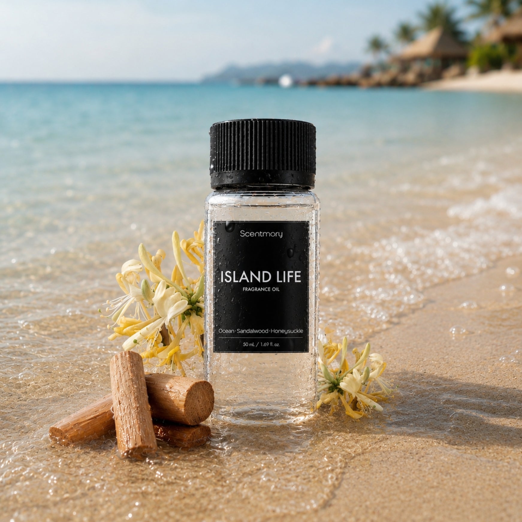 Island Life fragrance oil bottle
